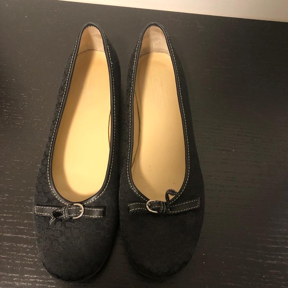 Coach Slip On Flats Size 8.5